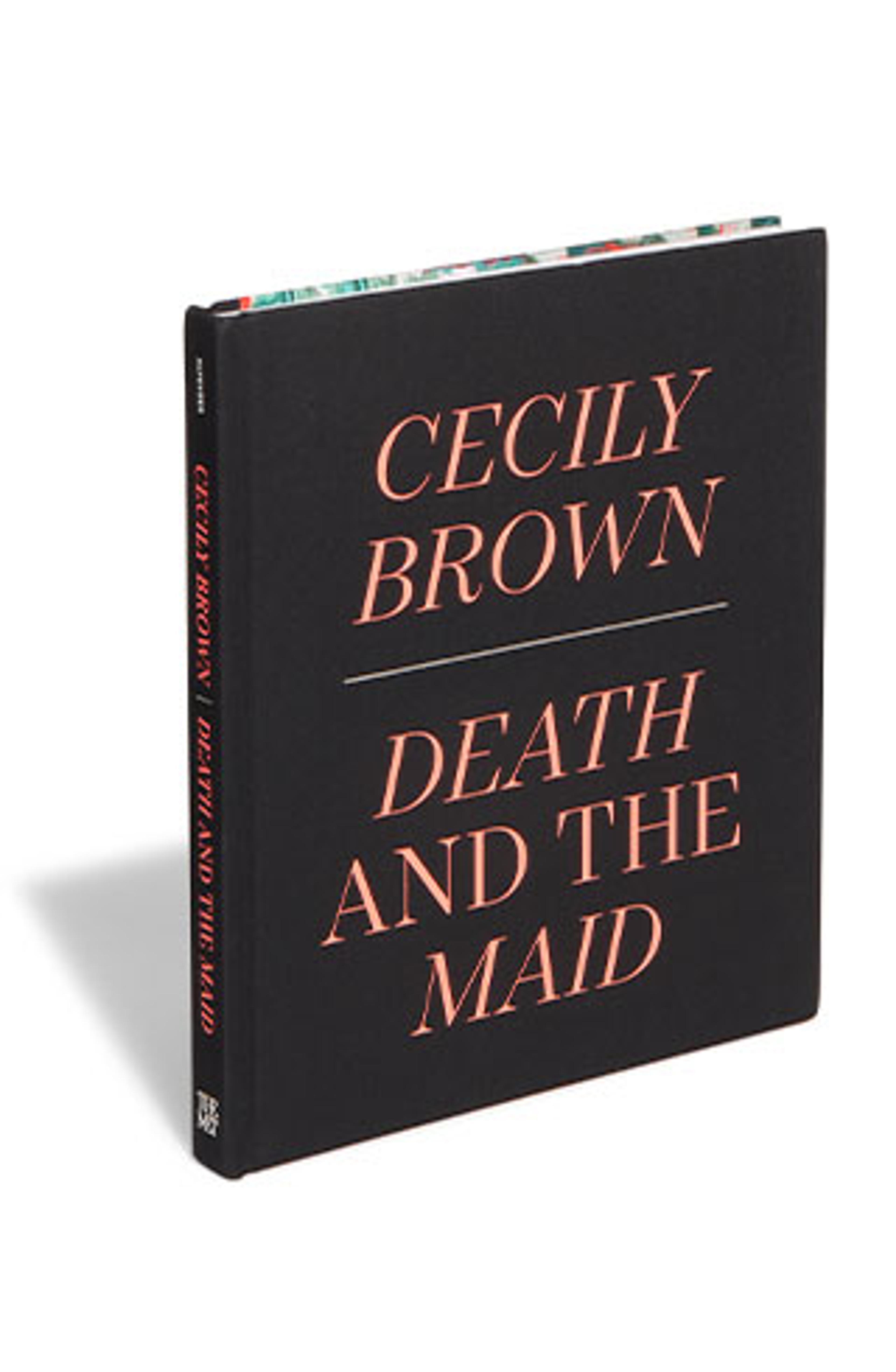 Catalogue that reads: Cecily Brown, Death and the Maid