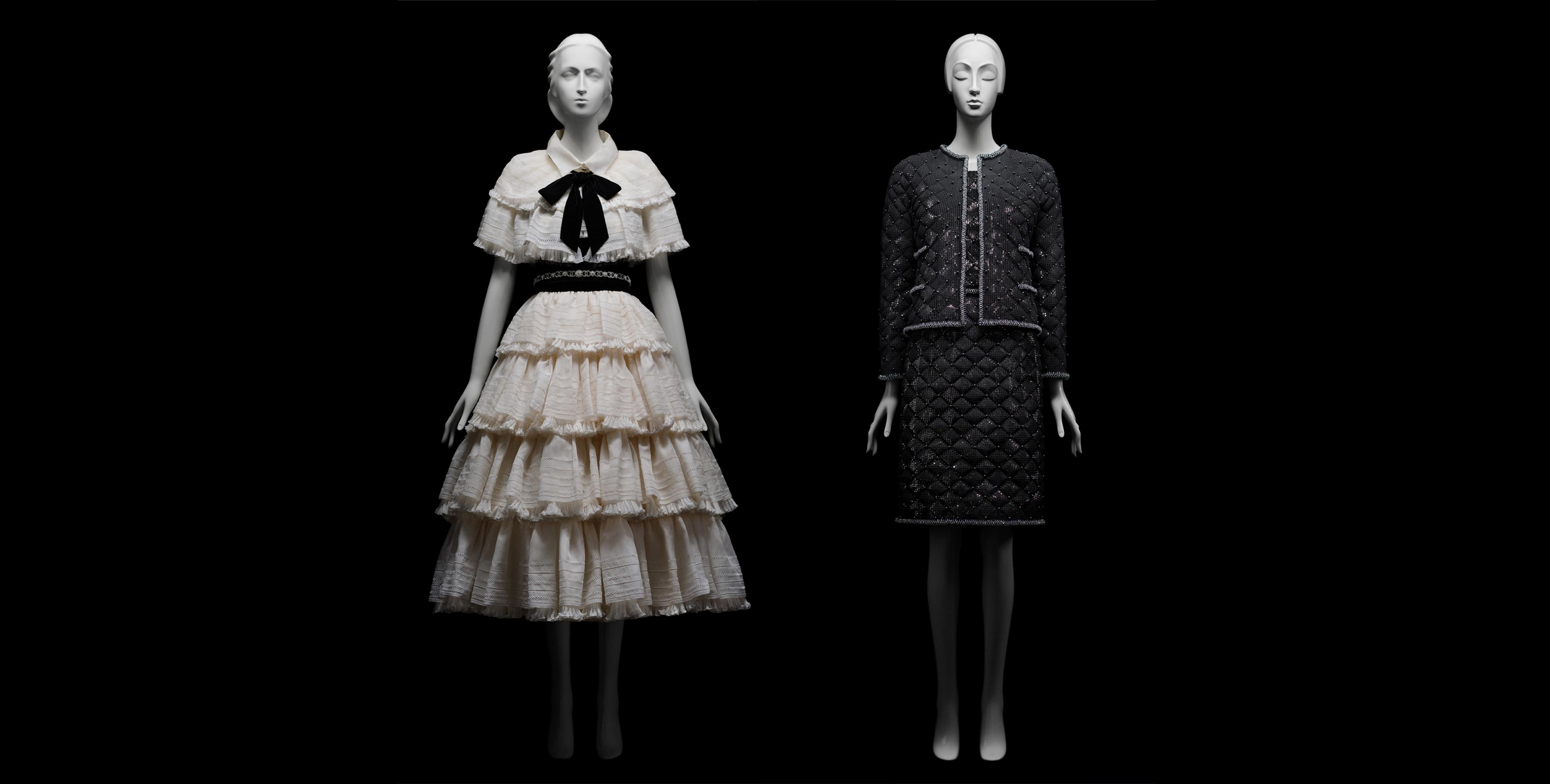 Image of two lagerfeld dresses