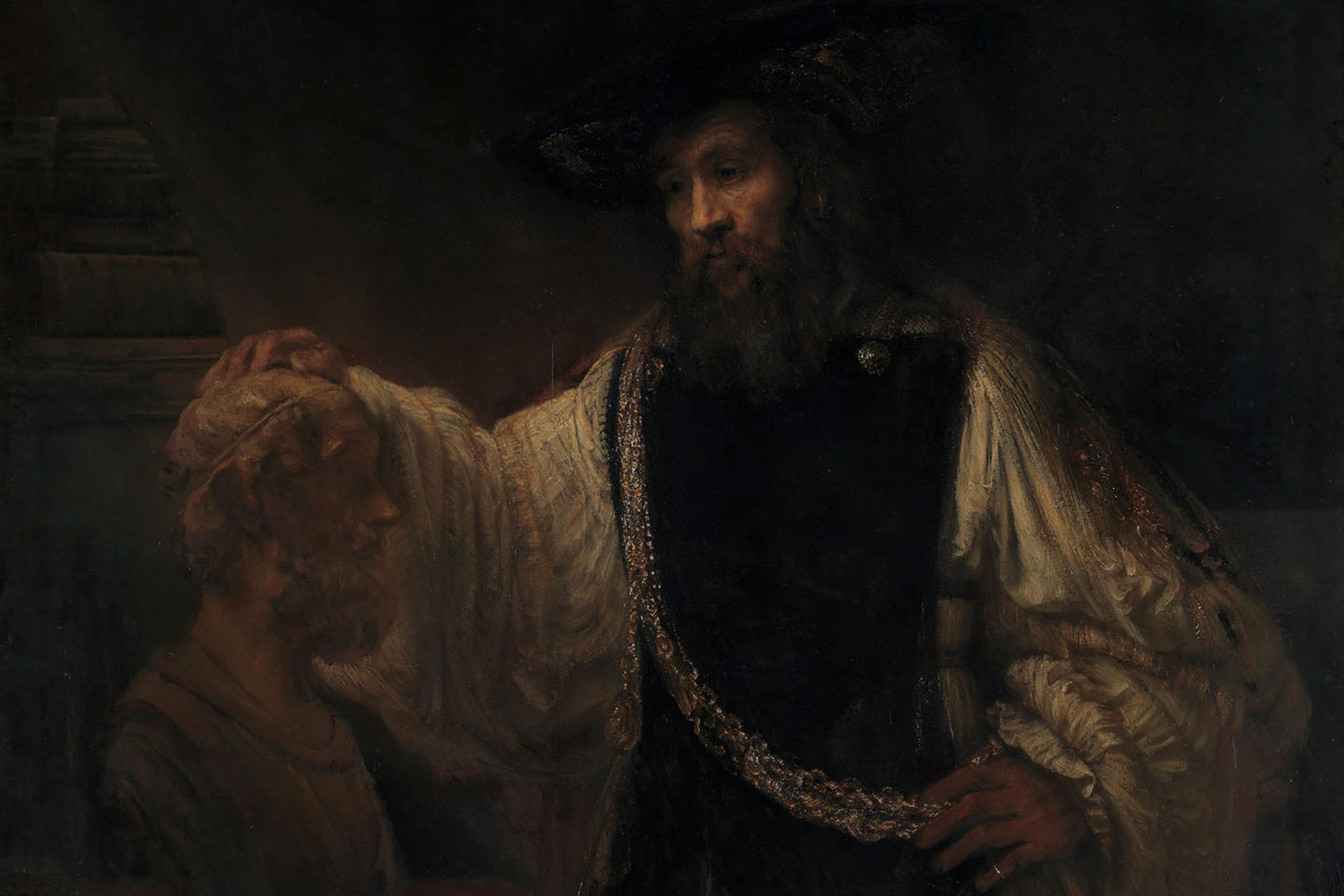 Rembrandt's "Aristotle with Bust of Homer"