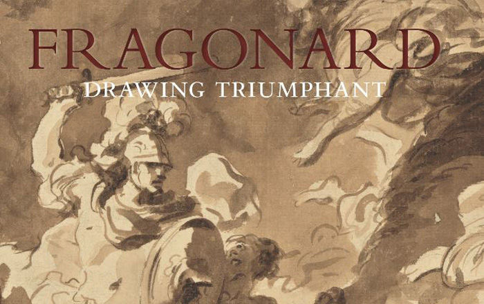 Cover of an exhibition catalogue entitled "Fragonard: Drawing Triumphant"