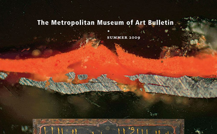 Detail of a Met Museum bulletin cover